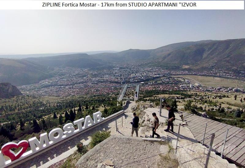 Studio Apartmani Izvor Blagaj Exterior foto