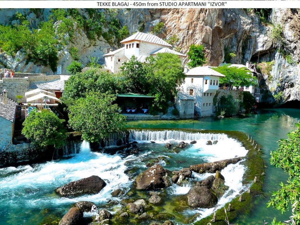 Studio Apartmani Izvor Blagaj Exterior foto